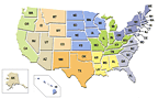 US map